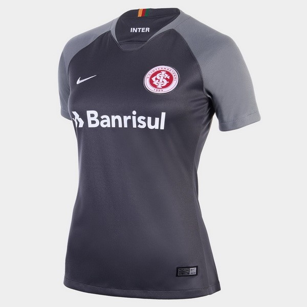 Camiseta Internacional Replica Tercera Ropa Mujer 2018/19 Gris